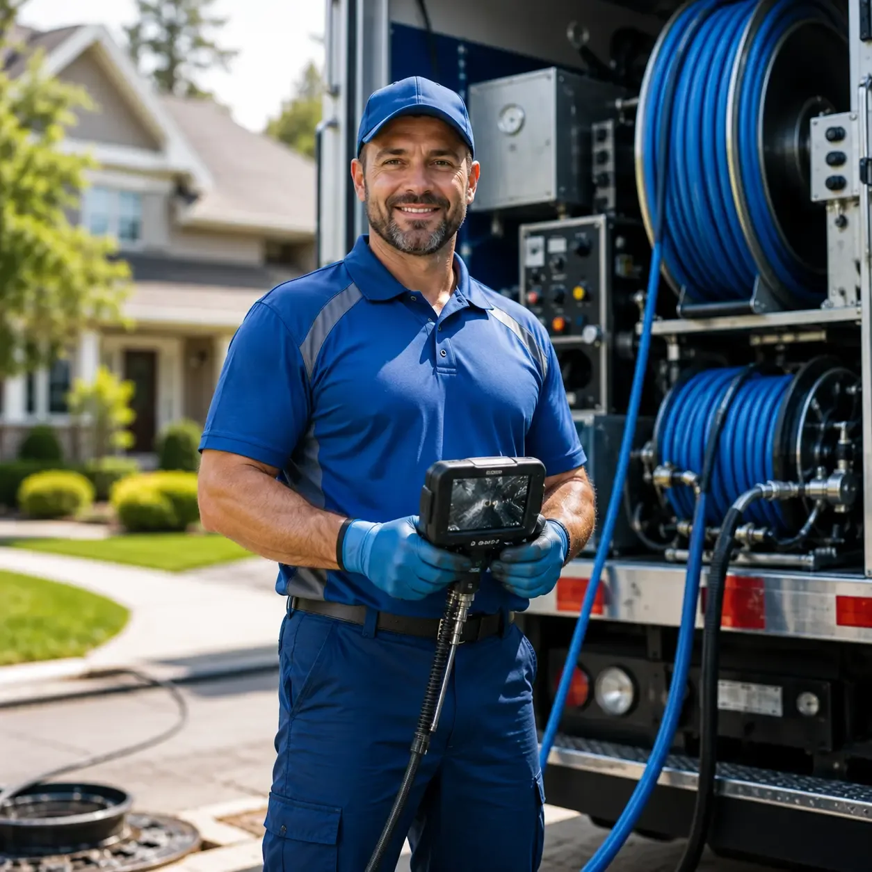 Local outdoor drain cleaning specialists in Mason City, IL